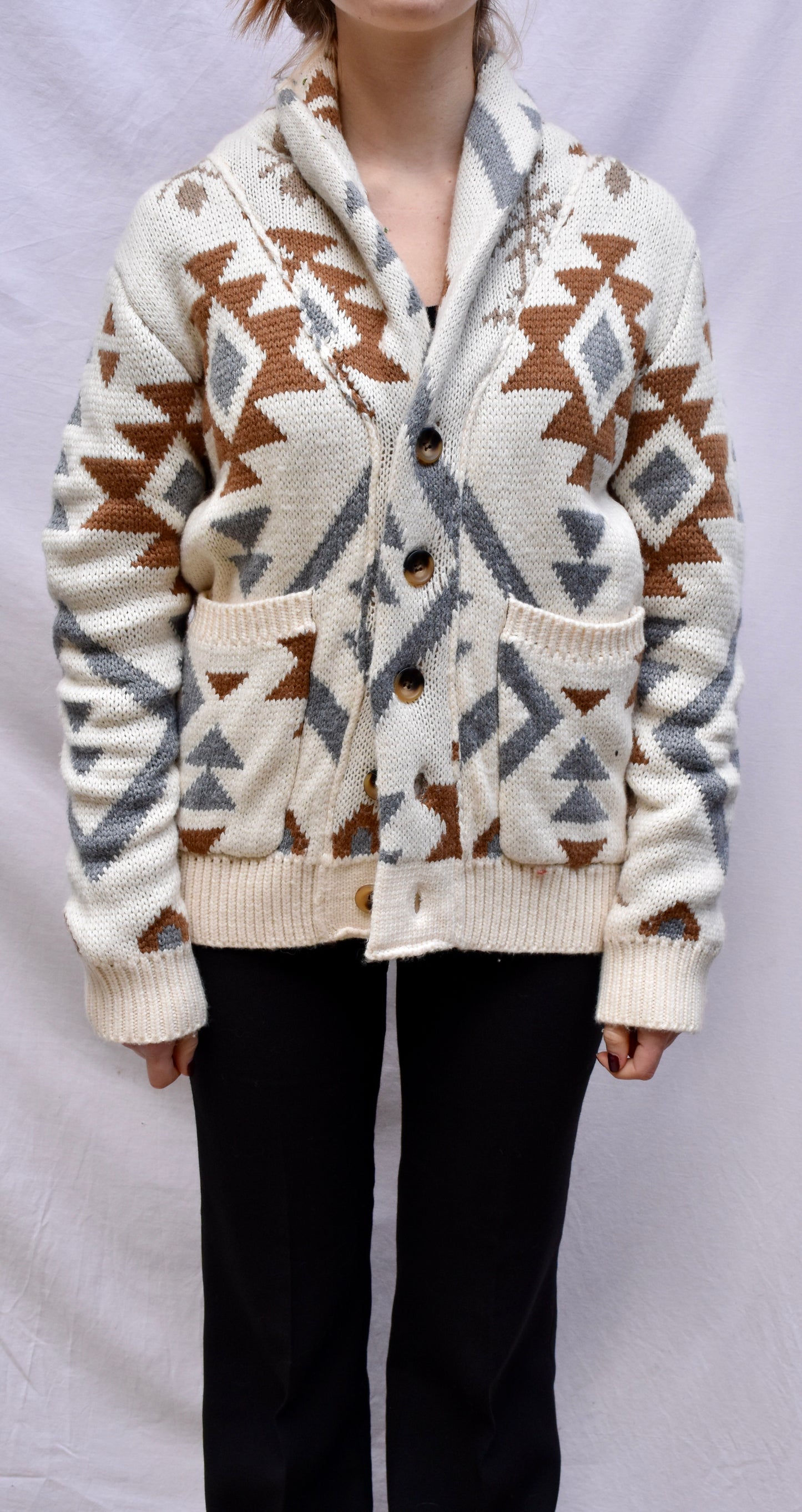 Cardigan jacquard